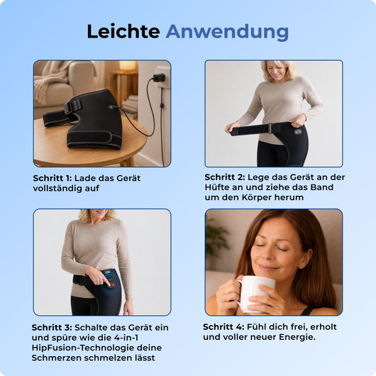 Hipora 4-in-1 Hüftmassager