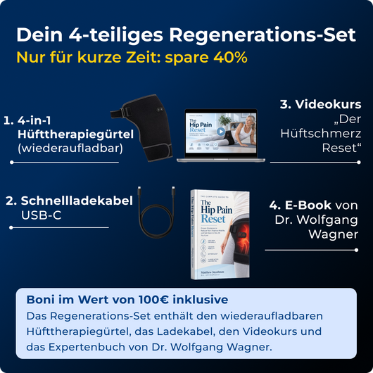 Hipora™ 4-in-1 Hüfttherapiegürtel
