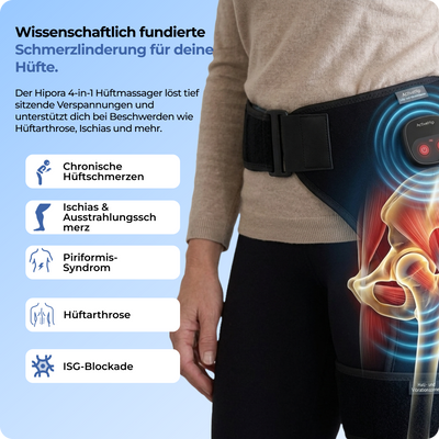 Hipora 4-in-1 Hüftmassager