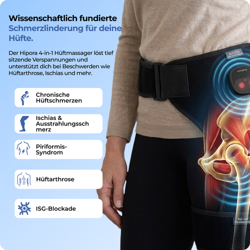 Hipora 4-in-1 Hüftmassager